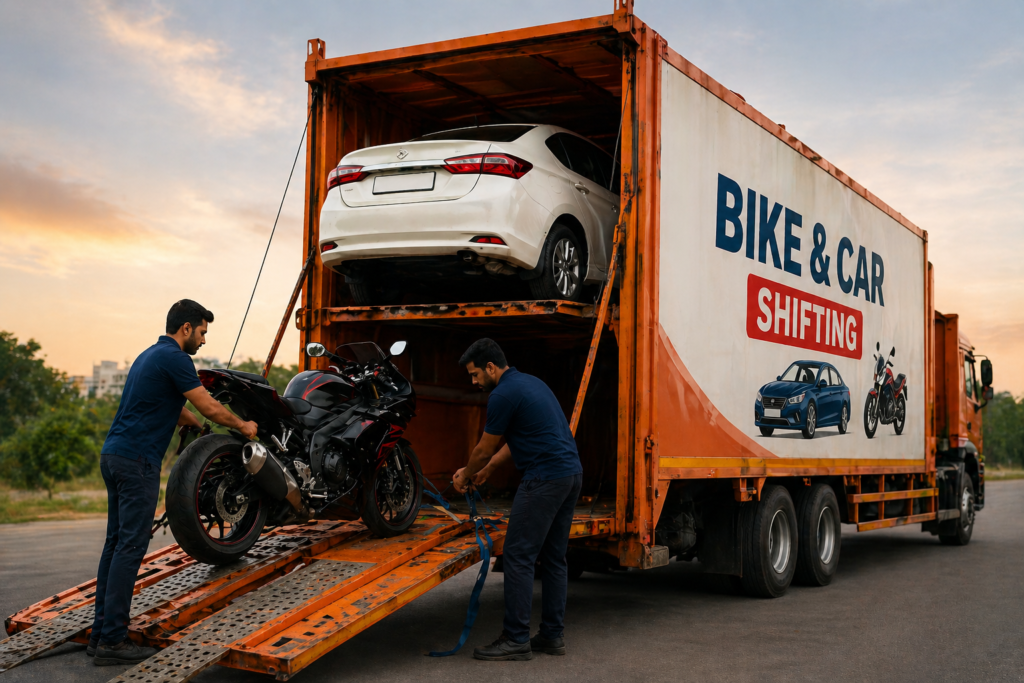 bike and car shifting