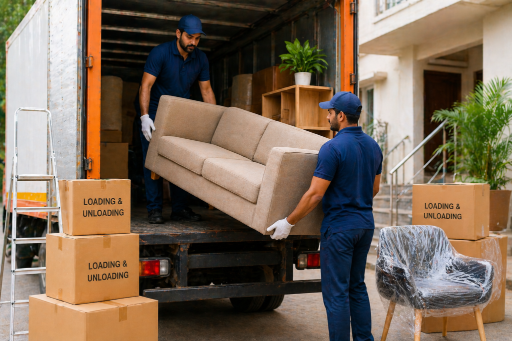 loading and unloading